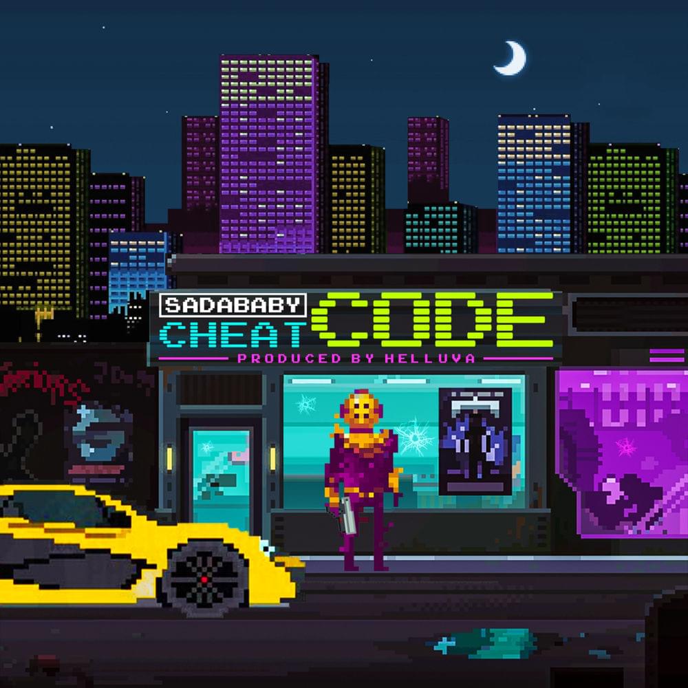 Album cover art for "Cheat Code" by Sada Baby