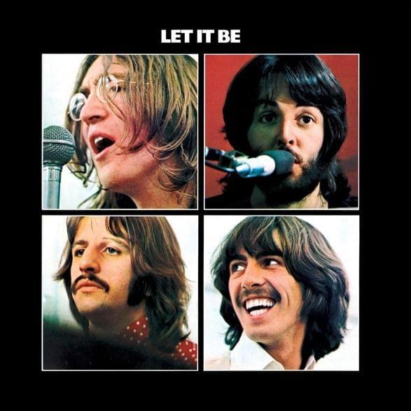 Album cover art for "Dig a Pony" by The Beatles