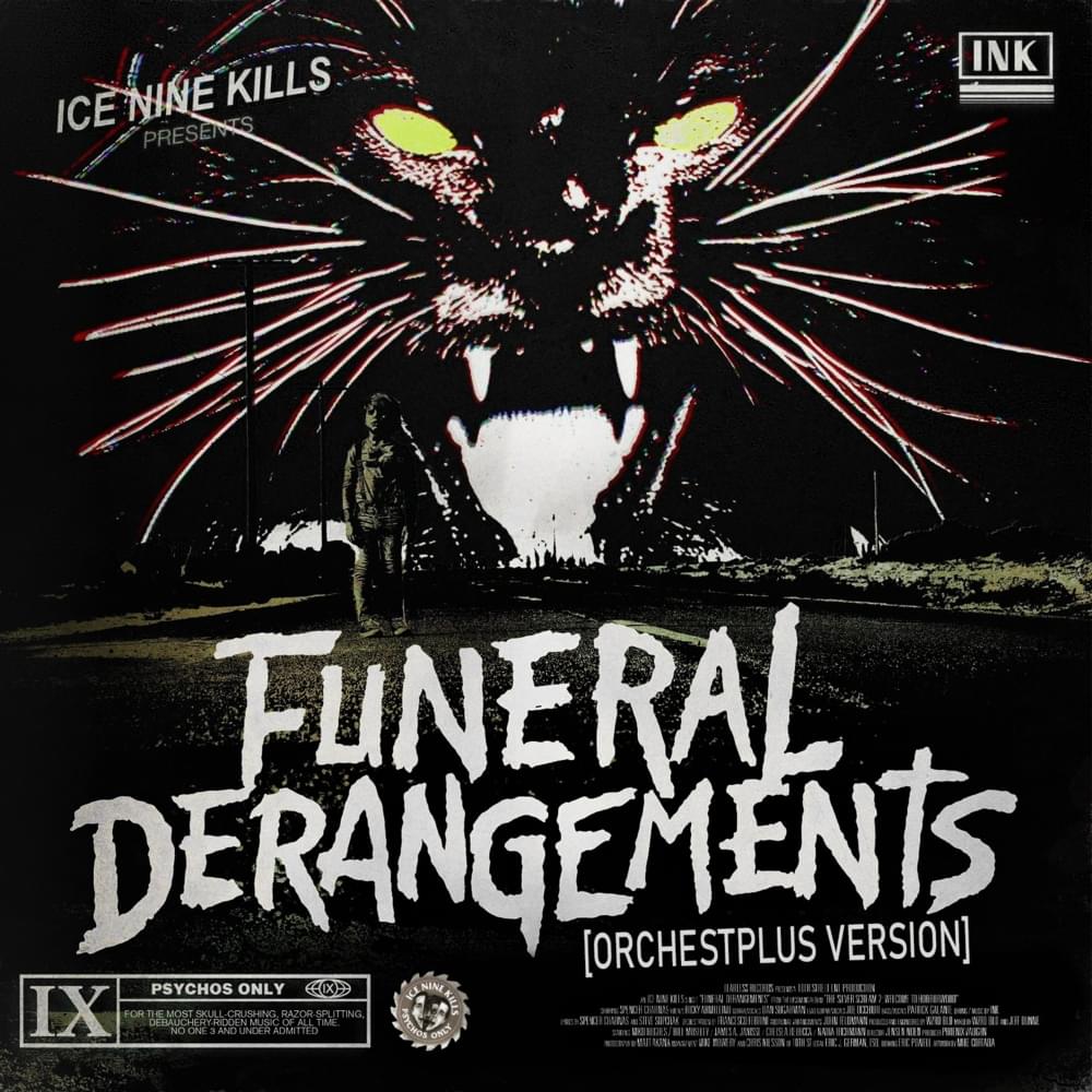 Album cover art for "Funeral Derangements (Orchestration)" by Ice Nine Kills