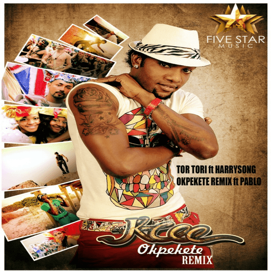 Album cover art for "Totori" by KCee & Harrysong