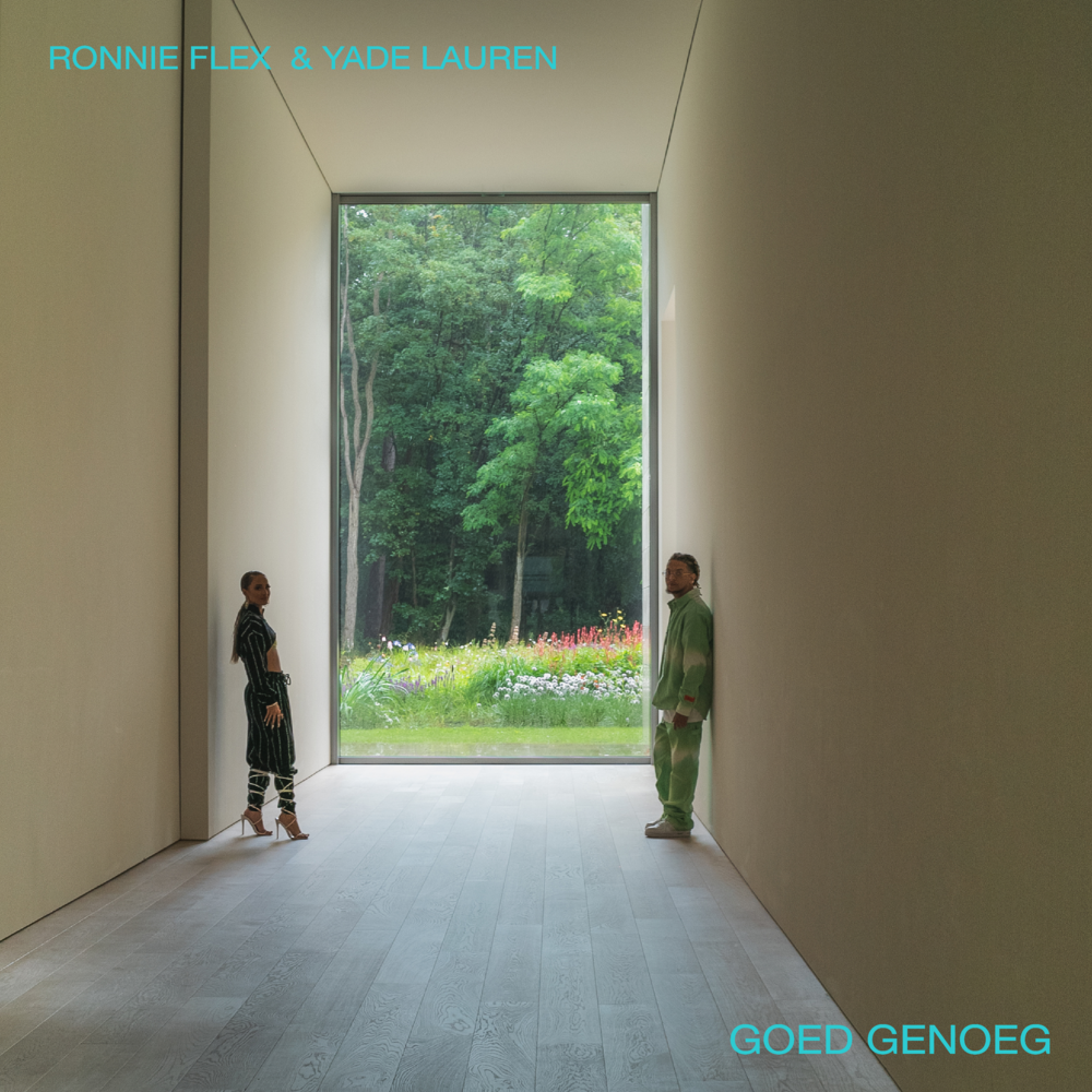 Album cover art for "Goed Genoeg" by Ronnie Flex