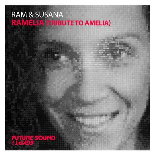 Album cover art for "RAMelia (Tribute to Amelia)" by Armin van Buuren & Susana