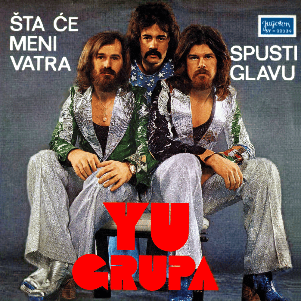 Album cover art for "Šta će meni vatra" by YU Grupa