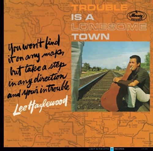 Album cover art for "Run Boy Run" by Lee Hazlewood