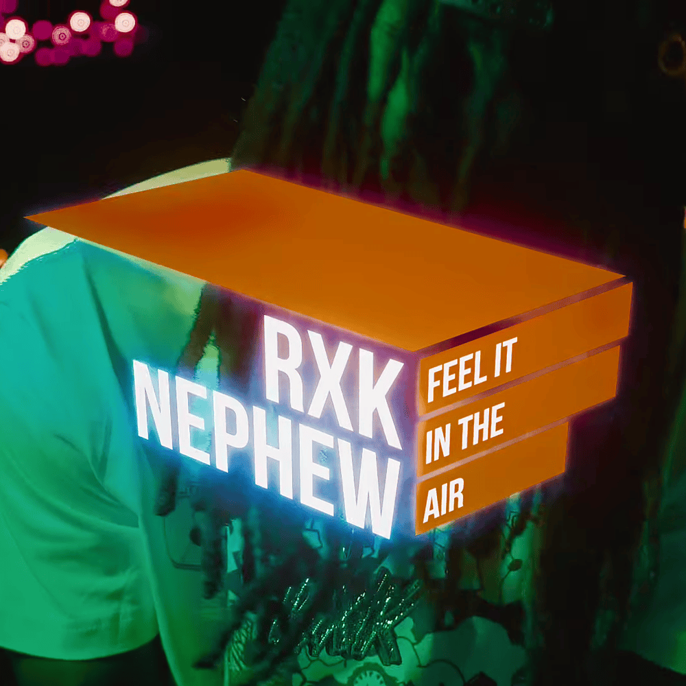 Album cover art for "Free Palestine (Feel It In The Air)" by RXKNephew