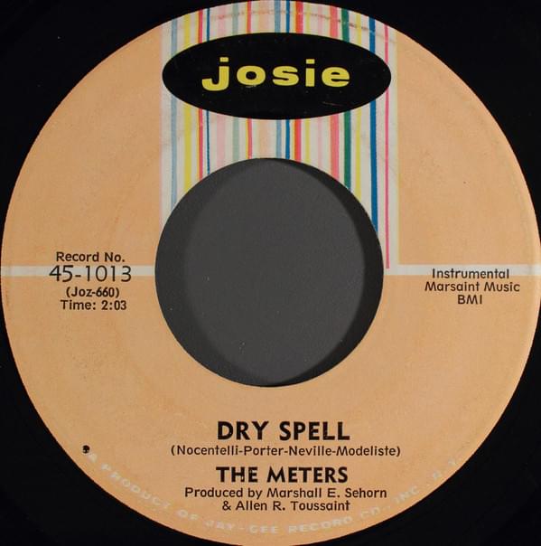 Album cover art for "Dry Spell" by The Meters