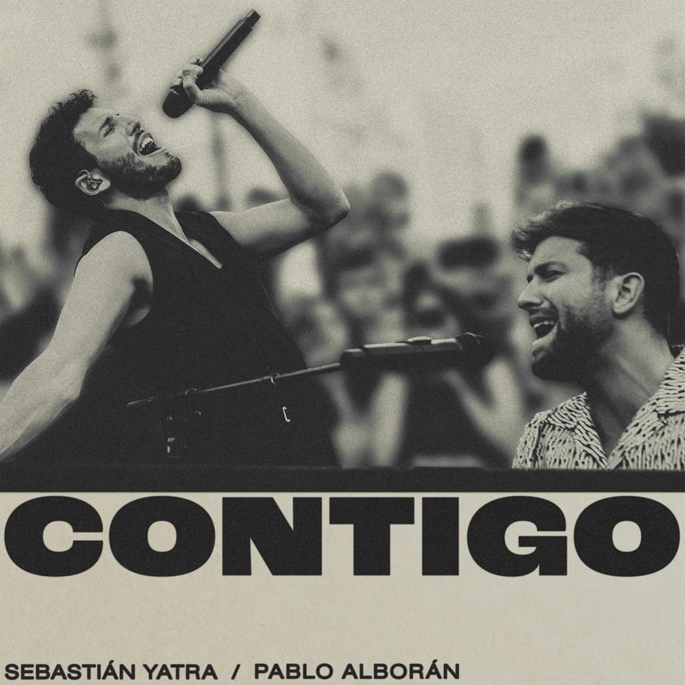 Album cover art for "Contigo" by Sebastián Yatra