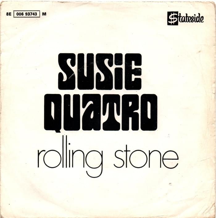 Album cover art for "Rolling Stone" by Suzi Quatro