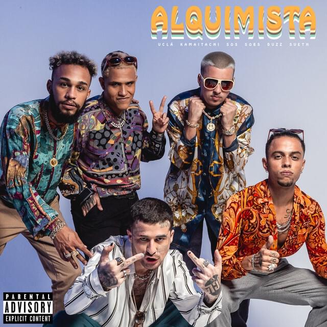 Album cover art for "Alquimista" by UCLÃ & kamaitachi & Sueth & Sobs & Sos & Duzz