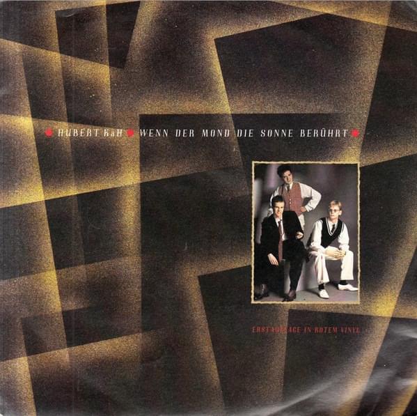 Album cover art for "Wenn der Mond die Sonne berührt" by Hubert Kah (Band)