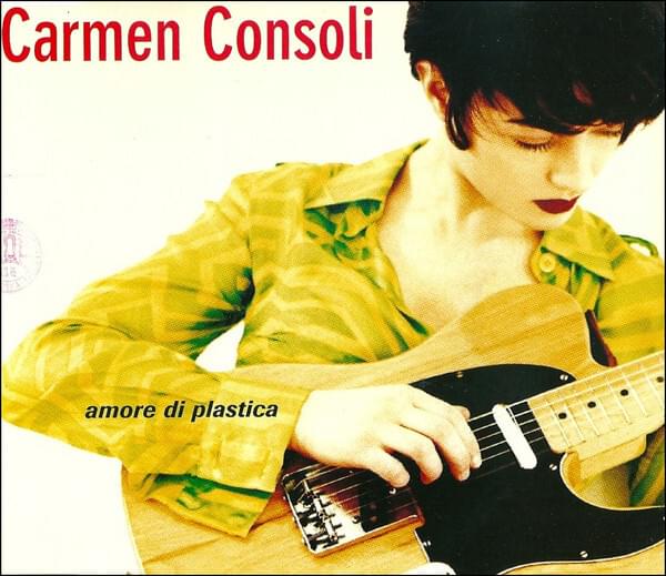 Album cover art for "Amore di plastica" by Carmen Consoli