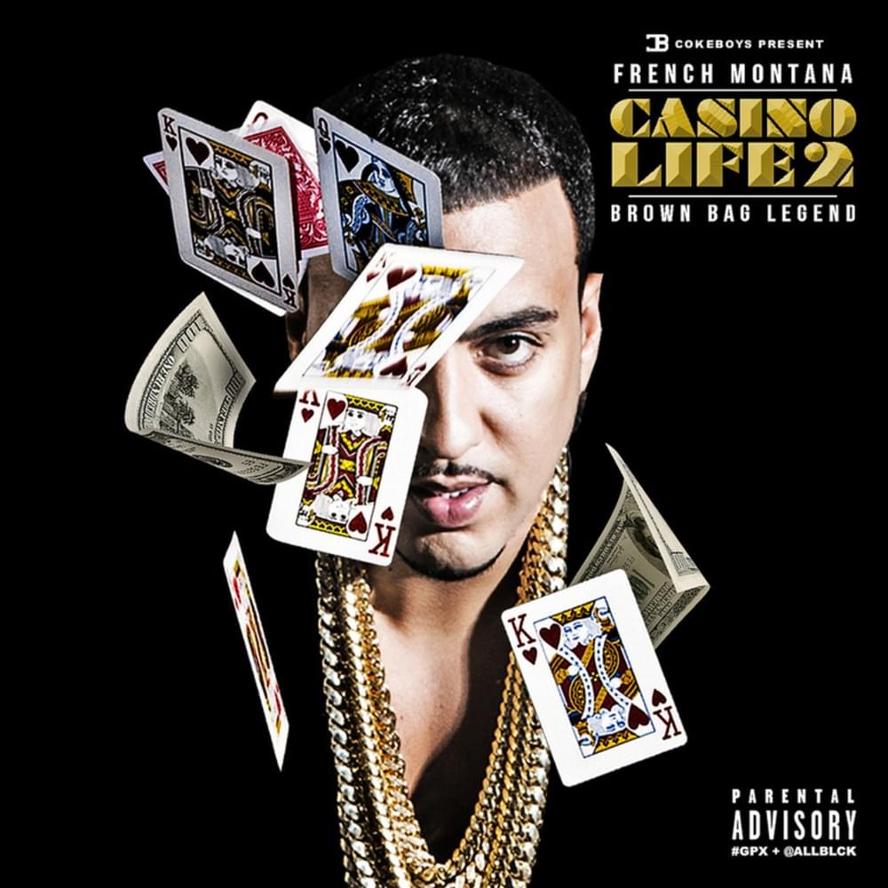 Album cover art for "5 Mo" by French Montana & Lil Durk & Travis Scott