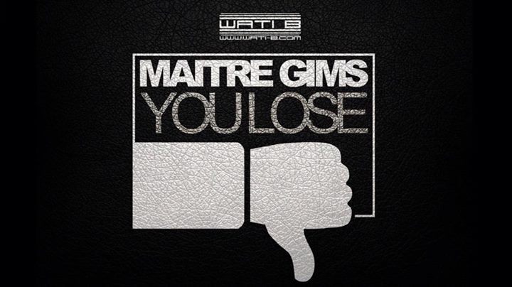 Album cover art for "You Lose" by GIMS