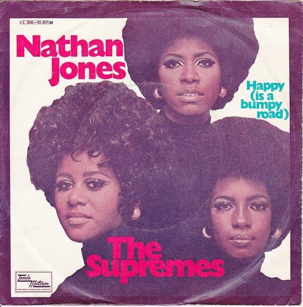 Album cover art for "Nathan Jones" by The Supremes