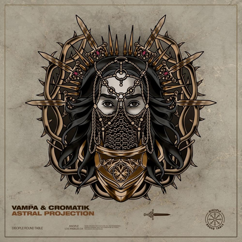 Album cover art for "Astral Projection" by Vampa