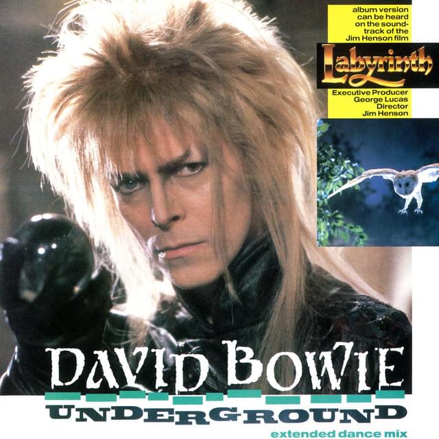 Album cover art for "Underground" by David Bowie