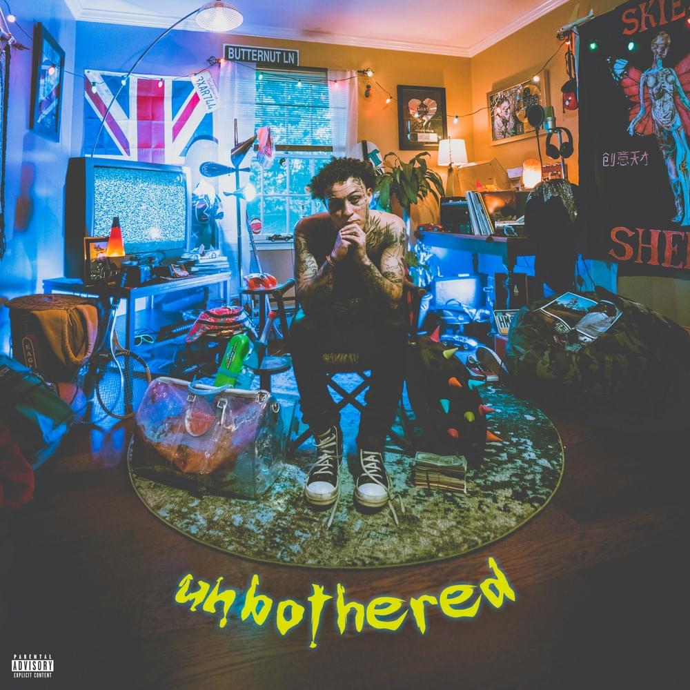 Album cover art for "Ok" by Lil Skies