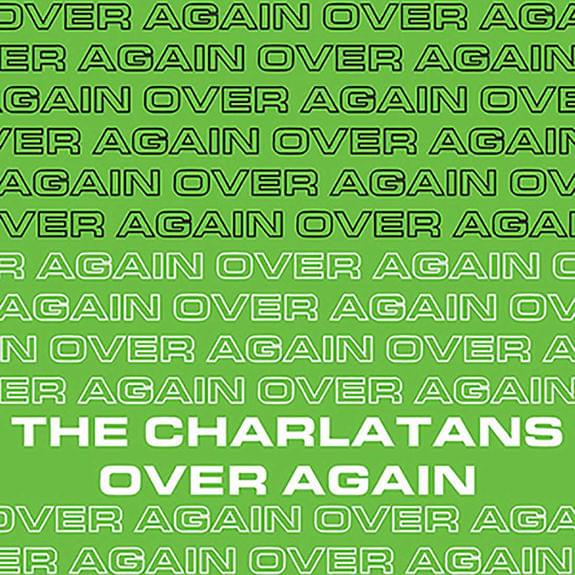 Album cover art for "Over Again" by The Charlatans