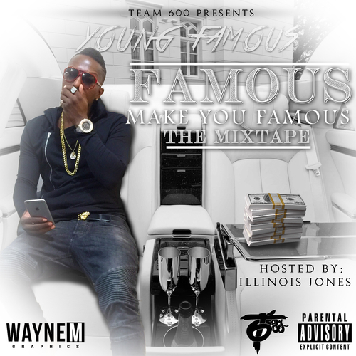 Album cover art for "Koolin’" by Young Famous