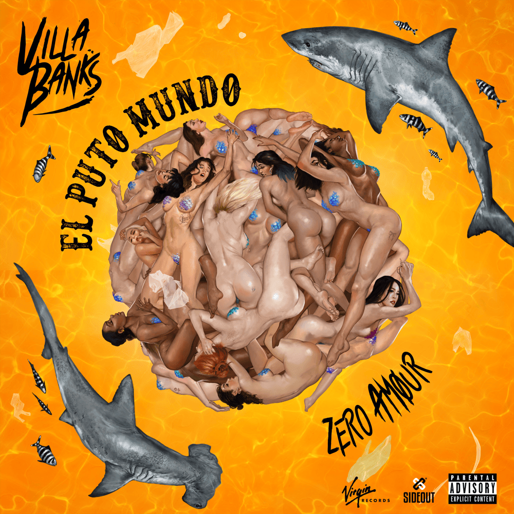Album cover art for "Zero Amour" by VillaBanks