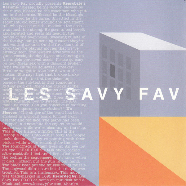 No Sleeves by Les Savy Fav