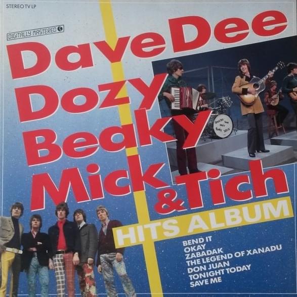 Album cover art for "You Make It Move" by Dave Dee, Dozy, Beaky, Mick & Tich
