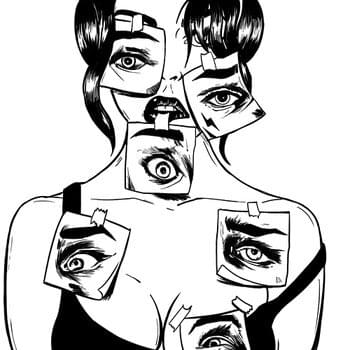 Album cover art for "Oczka" by Deys & Kukon