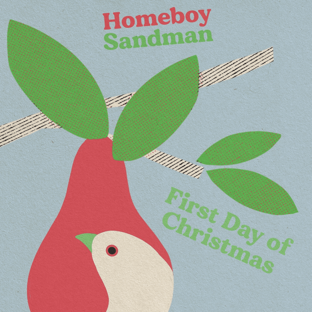 Album cover art for "First Day of Christmas" by Homeboy Sandman