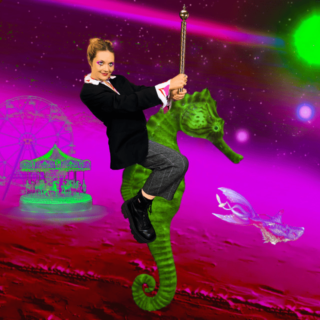 Album cover art for "Monster Mash" by Kate Davis