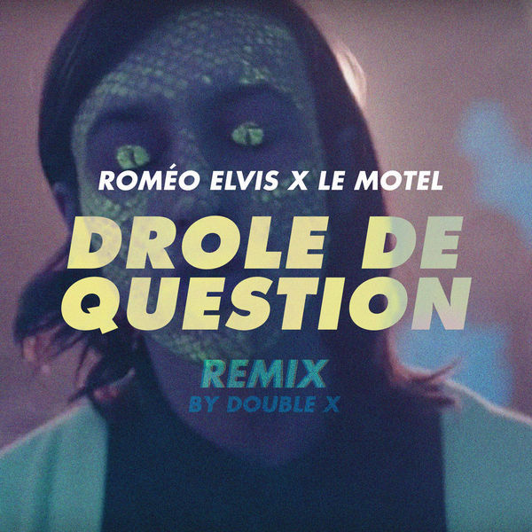 Album cover art for "Drôle de question (Remix)" by Roméo Elvis