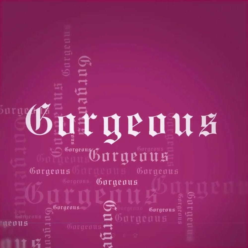 Album cover art for "Gorgeous" by Taylor Swift