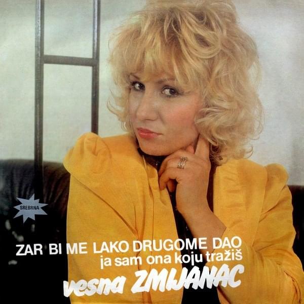 Album cover art for "Nevera moja" by Vesna Zmijanac
