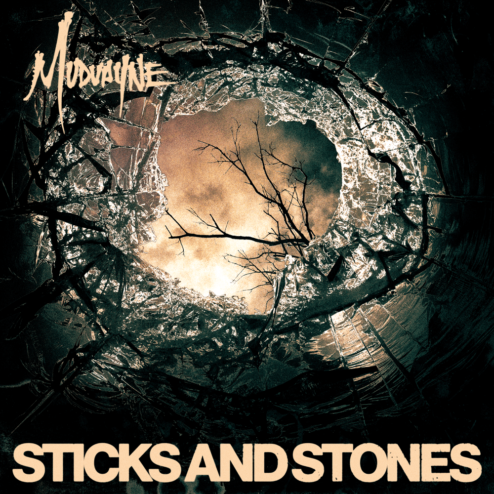 Album cover art for "Sticks and Stones" by Mudvayne