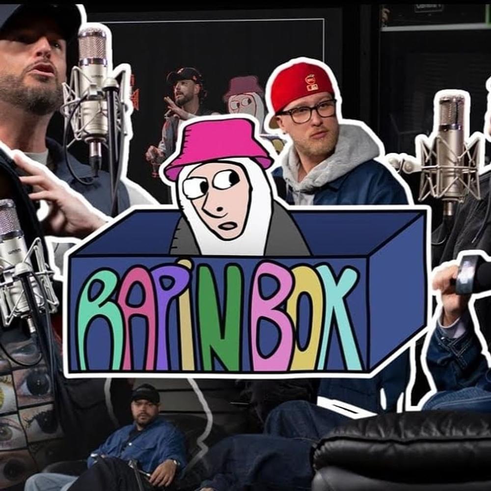 Album cover art for "RAPINBOX vol.4" by Gleb & Taomi & Dymer & Ego
