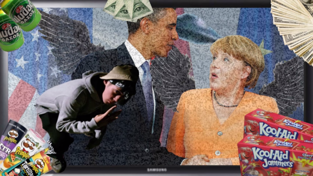 Album cover art for "Lüge der Medien" by LGoony