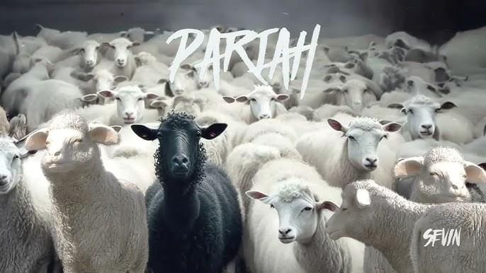 Album cover art for "Pariah" by Sevin