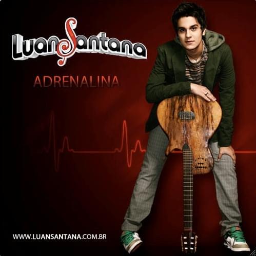 Album cover art for "Adrenalina" by Luan Santana