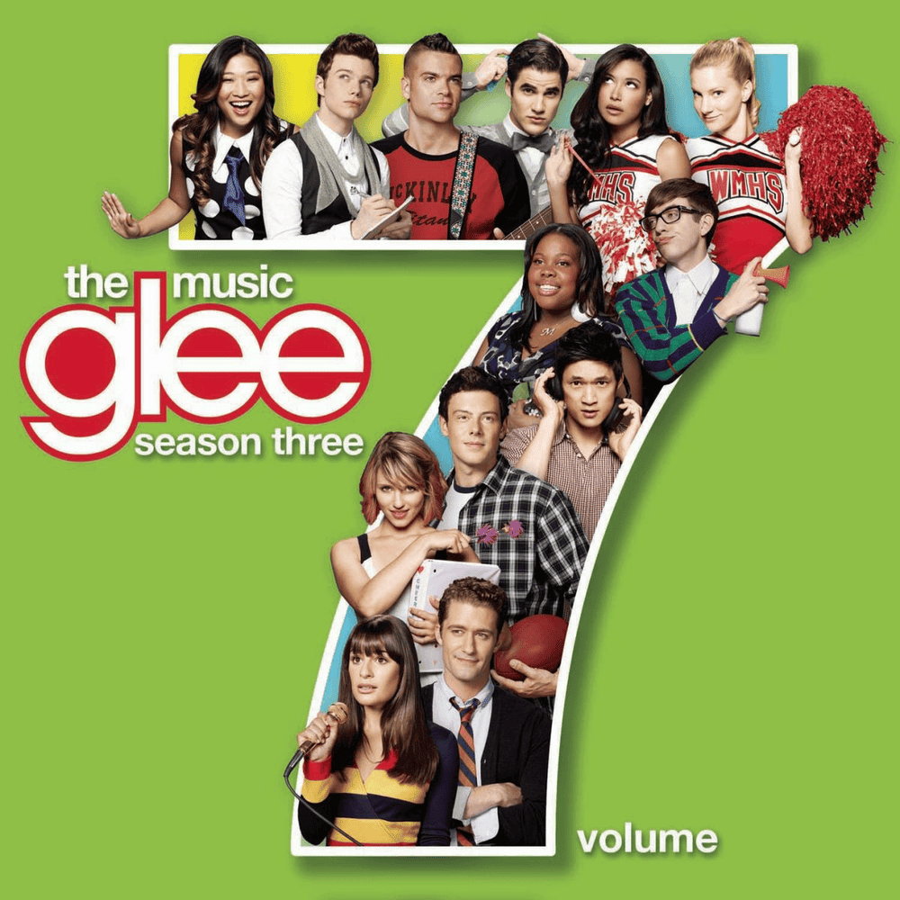 Album cover art for "Man in the Mirror" by Glee Cast