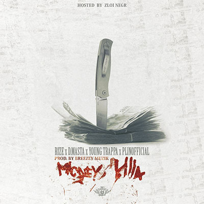 Album cover art for "Money Killa" by D.masta & Rize (Russia) & PlinOfficial & YUNG TRAPPA