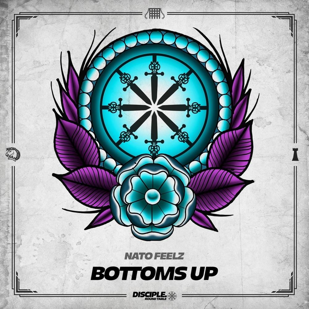 Album cover art for "Bottoms Up" by Nato Feelz