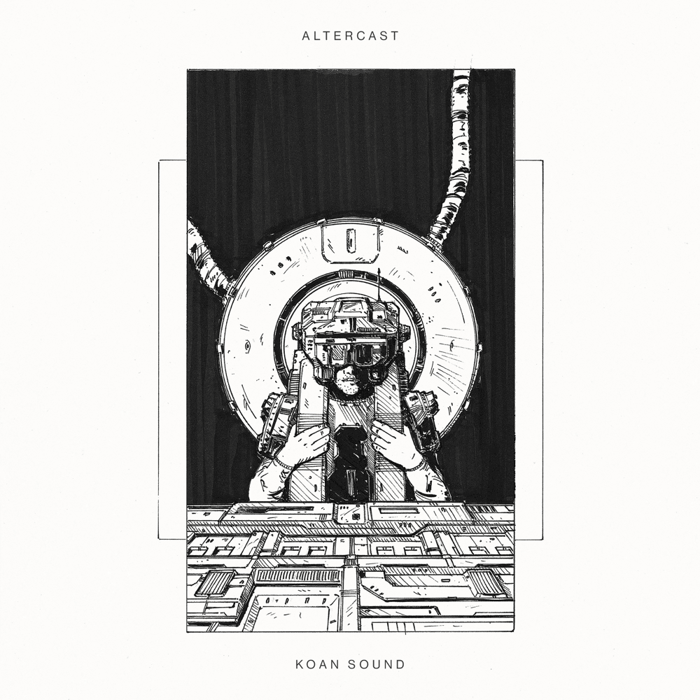 Album cover art for "AlterCast" by KOAN Sound