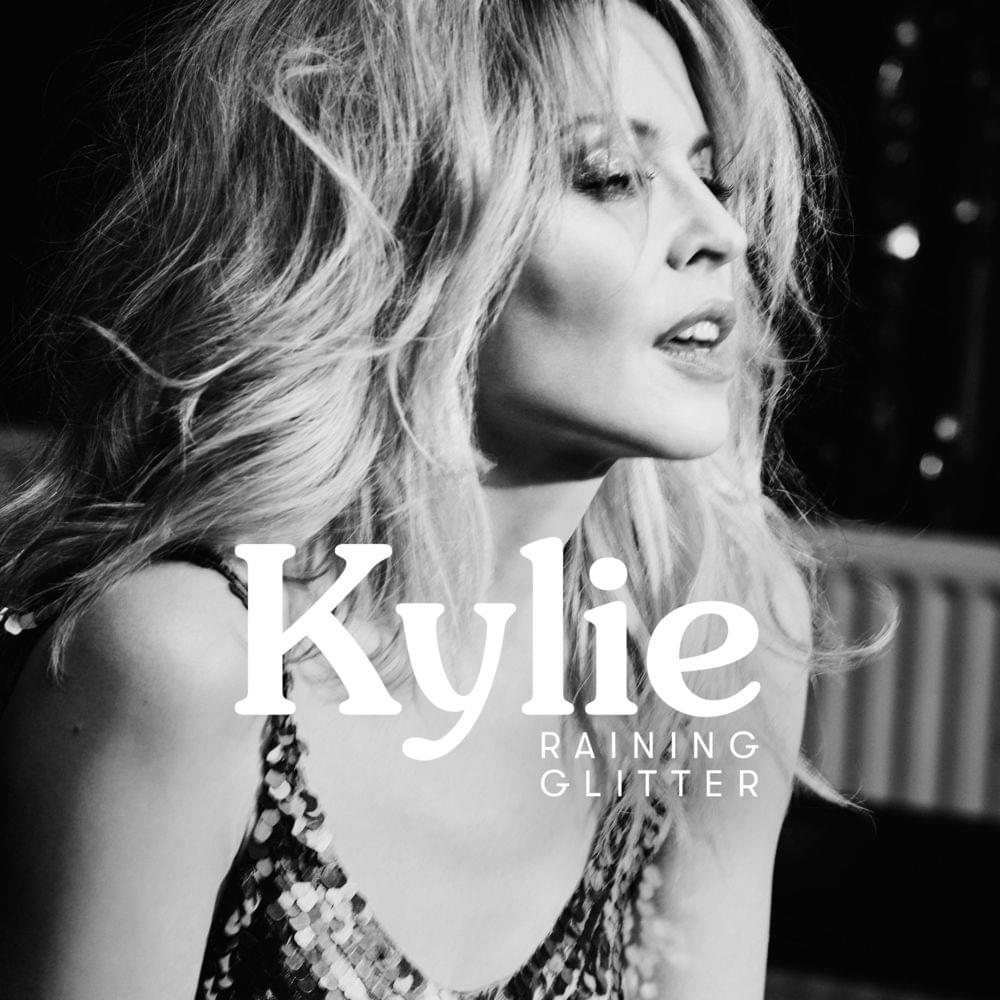 Album cover art for "Raining Glitter" by Kylie Minogue