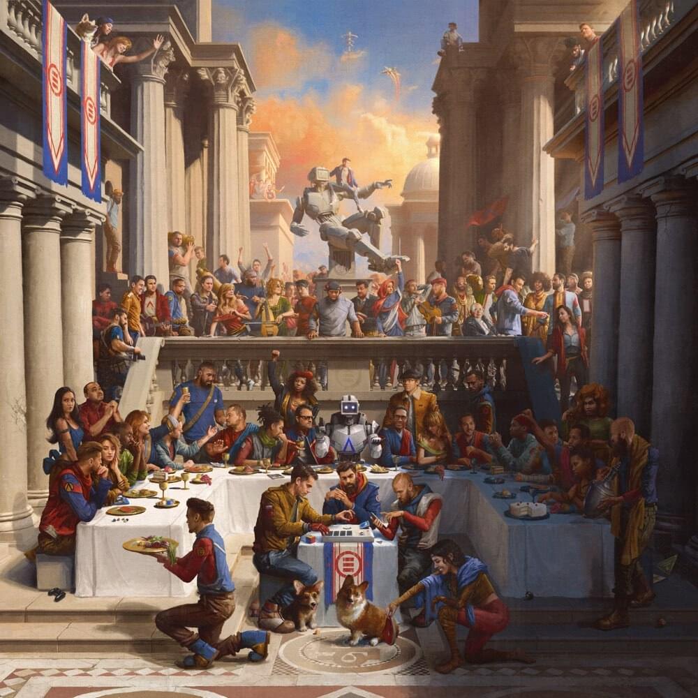 Album cover art for "Take It Back" by Logic