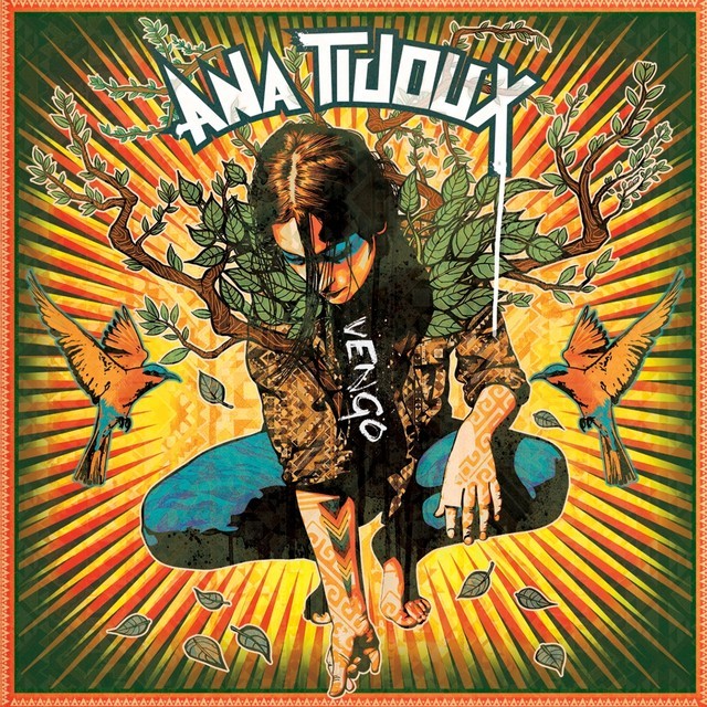 Album cover art for "Vengo" by Ana Tijoux