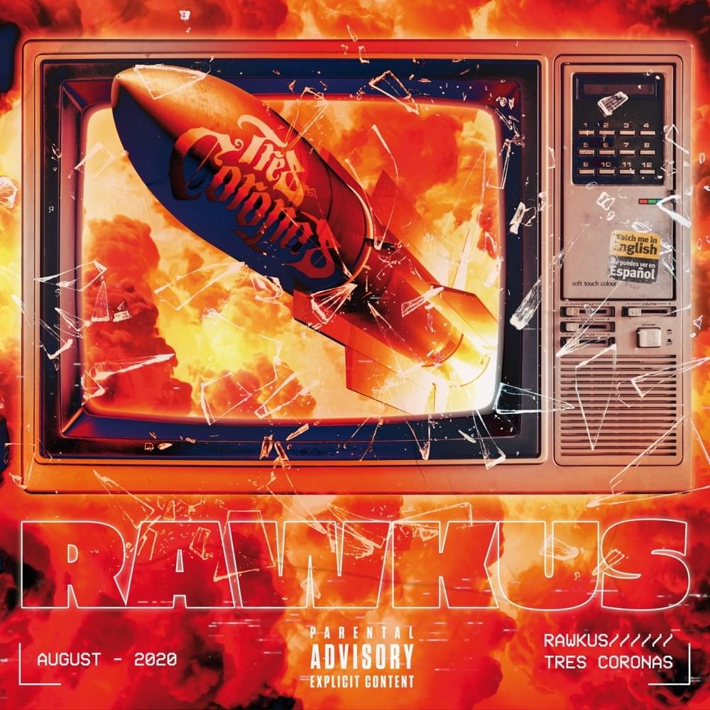 Album cover art for "Rawkus" by Tres Coronas