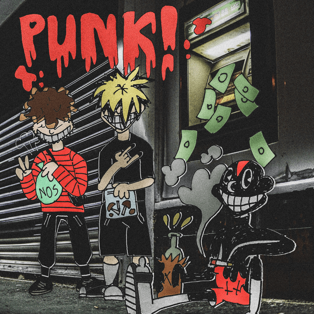 Album cover art for "PUNK!" by BVDLVD