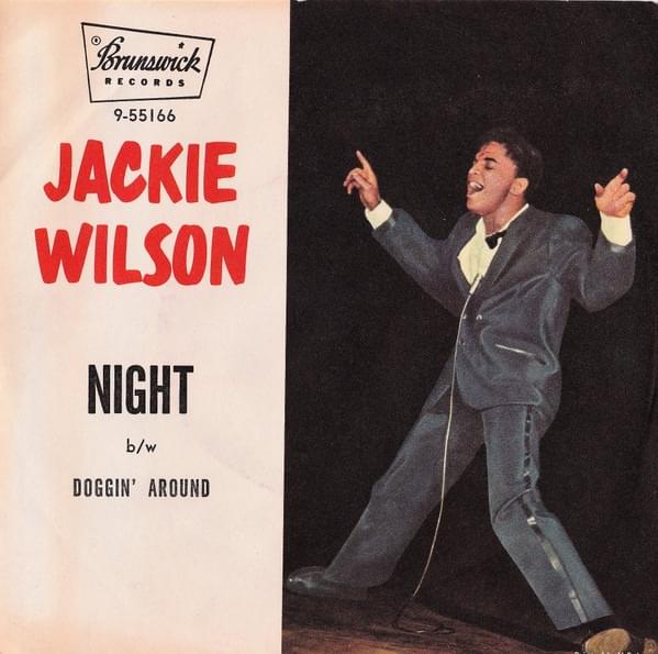Album cover art for "Night" by Jackie Wilson