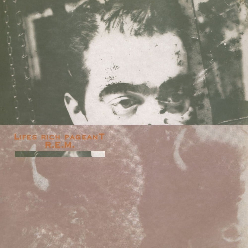 Album cover art for "Begin the Begin" by R.E.M.