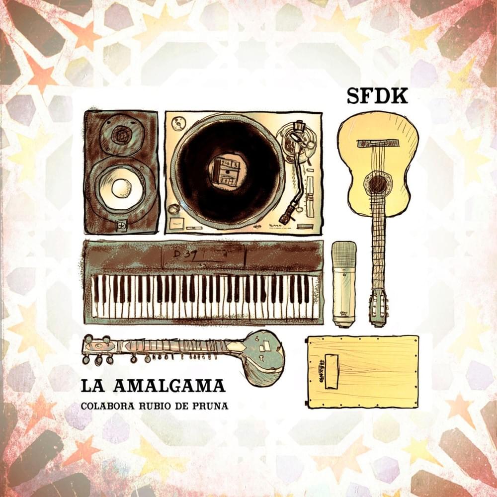 Album cover art for "La Amalgama" by SFDK & Rubio de Pruna
