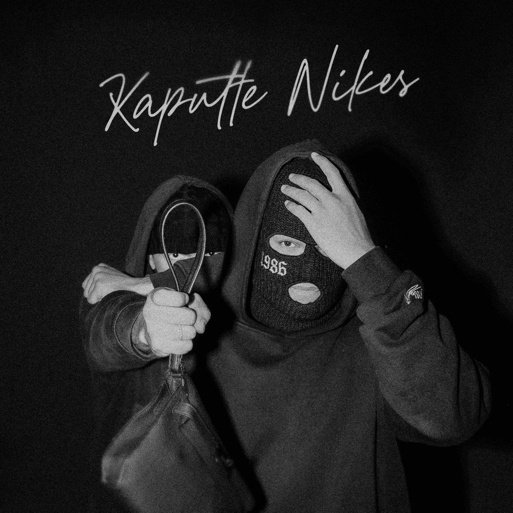 Album cover art for "KAPUTTE NIKES" by Capital Bra